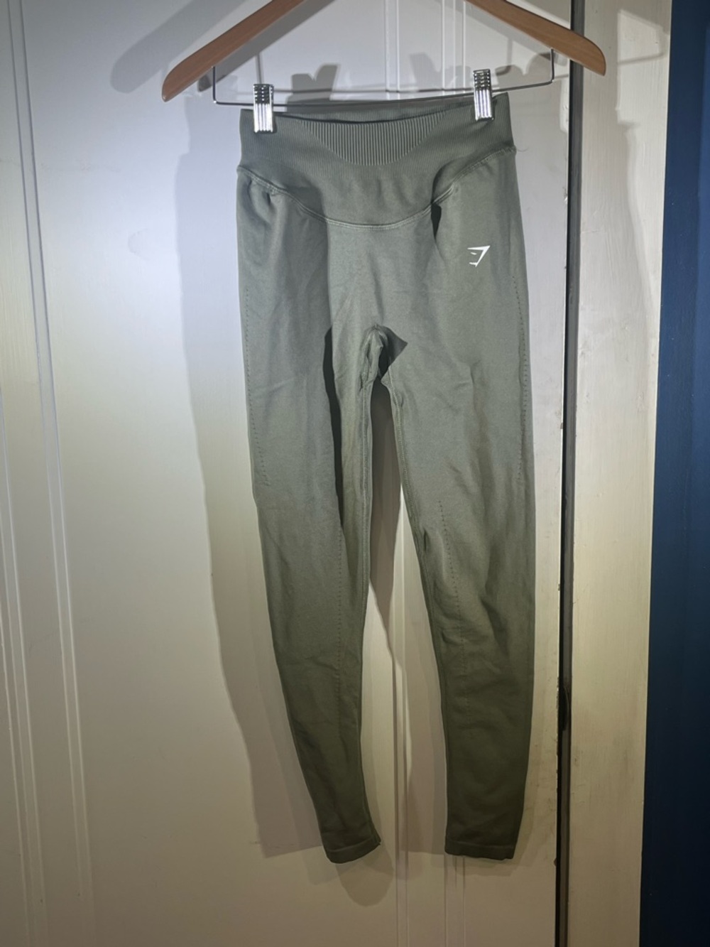 Gymshark  Olive Green High-Waist Leggings. Sz XS